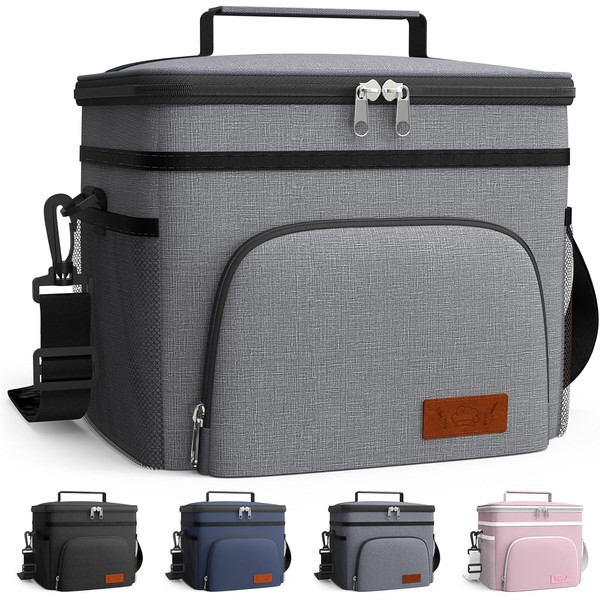 HOTOR Insulated Lunch Box for Men & Women - Leak-Proof