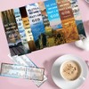 24 Pcs Books of The Bible Bookmarkers Reading Christian Religious