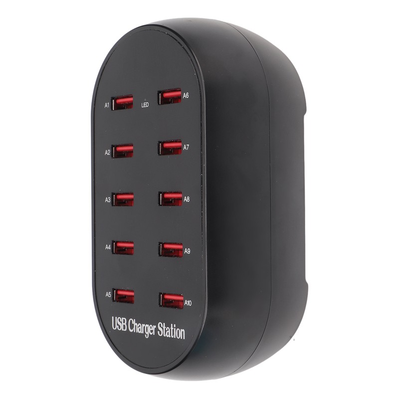 USB Charging Station 10 Port Small Desktop USB Fast Charging