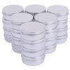 Chocople Aluminum Can Cream Case Cosmetics Divided Silver (25ml (24pcs)