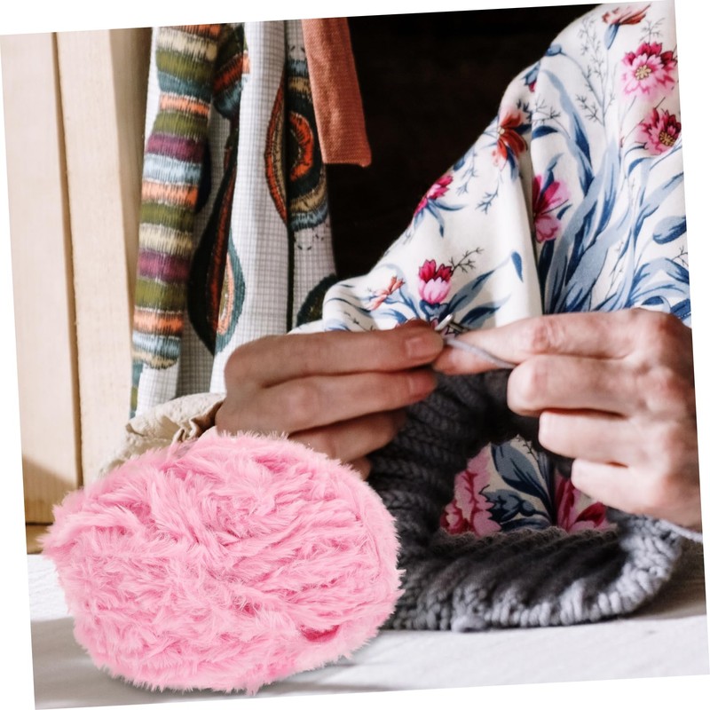 IWOWHERO 1 Roll Professional Hand Knitting Yarn for Crafts Skin