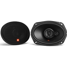 JBL Stage2 9634HI - 600W 6" X 9" (15.2Cm X 23Cm) Three Way Car Speaker with IMPP Cone with PEI Balanced Dome Tweeters Which Fills Out Their Sonic Signature with Crisp, High-End Frequencies, Black