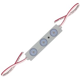 LED Module Chain Warm White 3000 K 12 V 1.5 W 125 mA IP65 3x LEDs per Module 88.5 x 17.5 mm