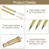 6 Pcs Premium Fine Point Blade with 1 Housing, 30°/45°/60°