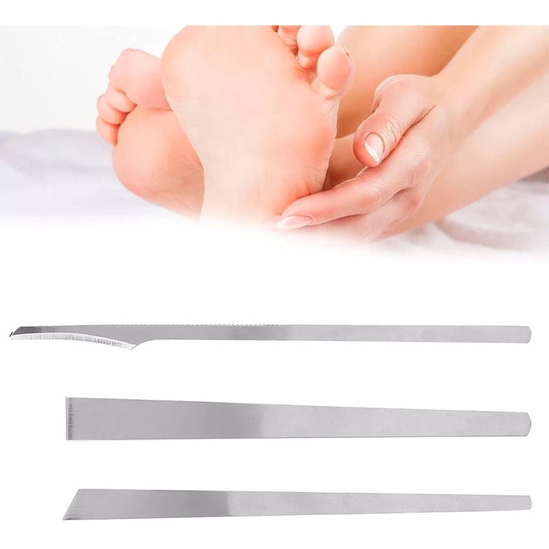 Set Herramientas Para Pedicura 3pz Problemas Uñas Pies