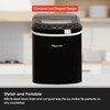 Magic Chef Portable Countertop Small Ice Maker for Kitchen or