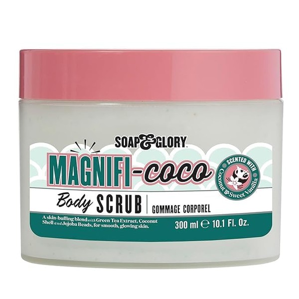 Soap Glory Magnificoco Body Scrub, 300ml, Coconut & Vanilla Scented