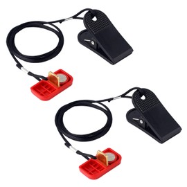 2pcs Treadmill Magnet Safety Key, Treadmill Safety Key Replacement Magnetic Safety Switch Treadmill Key for AFG Horizon T101 T102 T103 T202 T203 TR5.0 7.0AT T8S T7.1 Running Machines Accessories