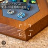 8Peak Wooden Suede Velour Jewelry Tray Jewelry Box Accessory Stand
