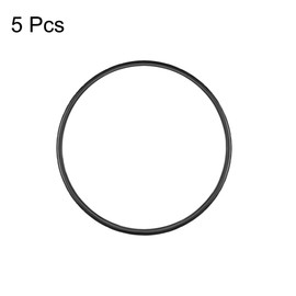 sourcing map O-Ring 74.8 mm x 81 mm x 3.1 mm Sealing Rings Metric Nitrile Rubber O-Rings Seal Rubber Seals Rubber Washer for Shower Drain Pipe Coupling Pool Pump Pack of 5