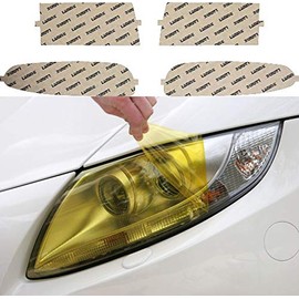 Lamin-x Custom Fit Yellow Headlight Covers for Chevy Corvette C5 (97-04)