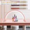 obcd Half Moon Light for Nail Desk,16 inch Half Moon