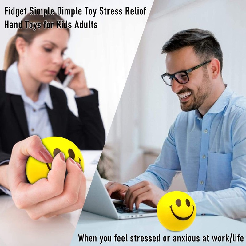 3 Pcs Hand Exercise Stress Balls Stress Relief Ball Anti