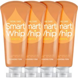 Facial Care 페이셜케어 스마트휩 콜라겐 클렌징폼 225ml X4개 [페이셜케어 스마트휩 클렌징폼 225ml X4개] Facial Care Smart Whip Collagen Cleansing Foam 225ml X4 Pack