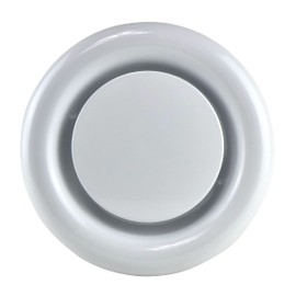 Steinberg14 Round 125 mm Disc Valve Exhaust Air Anemostat Metal