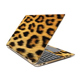MightySkins Skin Compatible with HP Spectre x360 15.6" Gem-Cut (2019) - Cheetah | Protective, Durable, and Unique Vinyl Decal wrap Cover | Easy to Apply, Remove, and Change Styles | Made in The USA