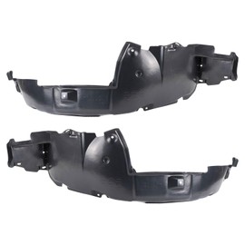 TRQ TRQ Front Inner Fender Liner Set Compatible with 2004-2006 Hyundai Elantra HY1250108 HY1251108