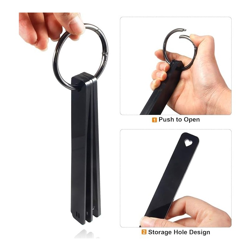 KIBBEH 8 Pcs Polymer Clay Depth Guide Set,4 Size for