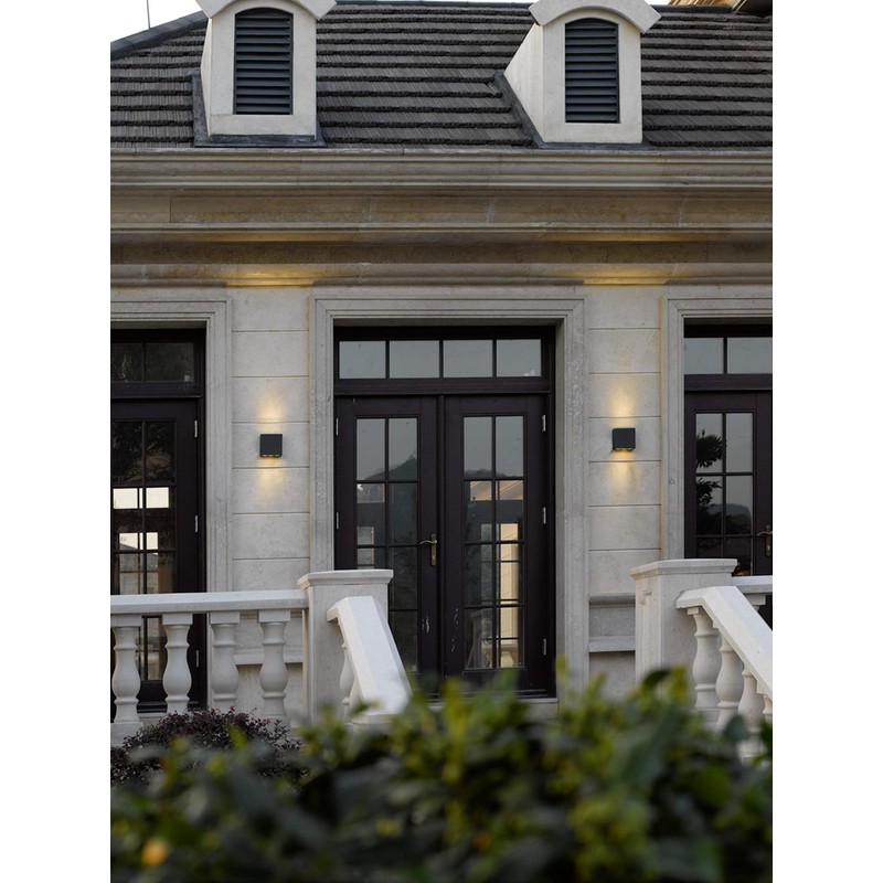 Trio Leuchten LED Außenleuchte Thames 229360242, Aluminium anthrazit, 2 x