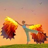 Baisdan 54"x45" Worship Flags for Dance Church, Praise Dance Flags