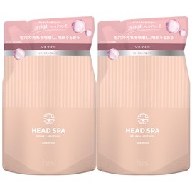 h&s Deep Experience Head Spa, Deep Head Spa, Set of 2 Refills, Relaxation x Moist