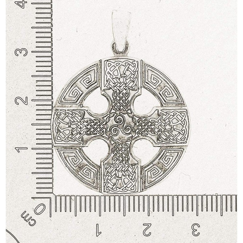 AFP AS-621 Celtic Cross Triskel Pendant 925 Sterling Silver, Sterling