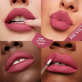 Revlon ColorStay Limitless Lápiz labial líquido mate, Fórmula vegana, Sin deslizamiento, Color de labios de larga duración, Larga duración, Ligero/cóm