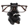 Whimsical Sitting Bear Reading Book Eyeglasses Holder Stand - Fun