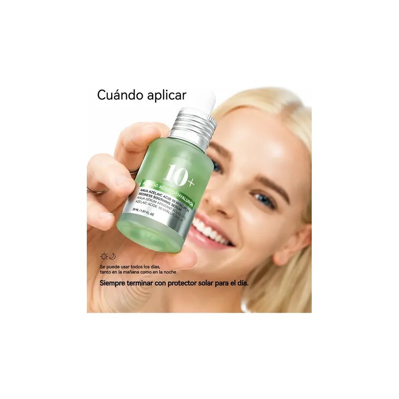 2pcssuero Antienrojecimiento Con Ácido Azelaico Todo Tipo De Piel DíanocheMynorcal