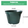 RooTrimmer 8 inches Nursery Pot Plant Grow Sturdy Flower pots