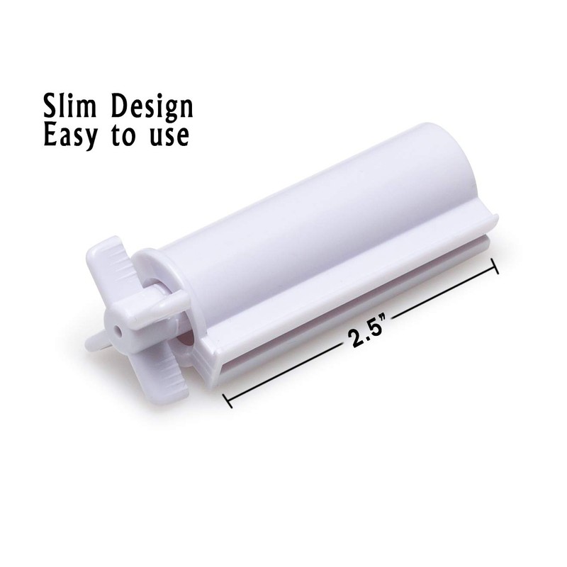 Toothpaste Squeezer (1-Pack) Tube Roller Winder Economical, Saves Toothpaste, Creams,