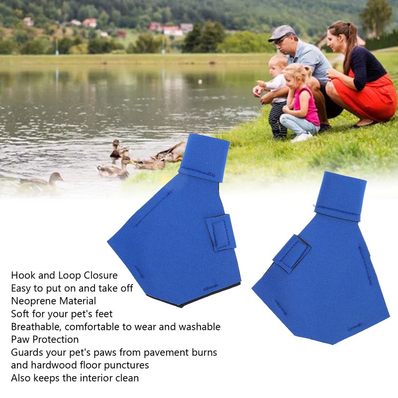 Pet Duck Shoes Soft Breathable Prevent Slip Paw Protection Goose