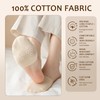 GMHLLES 12 Pairs Half Socks, Women Toe Covers for Inside