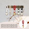 PATIKIL 5 Pcs Hanging Tea Towel Clips, 0.9" Width Braided