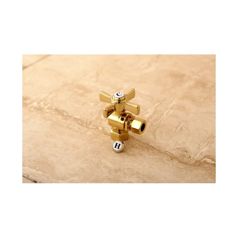 KINGSTON BRASS CC33102ZX Millennium 3/8-Inch FIP X 3/8-Inch OD Compression