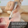 2 PCS Professional Fish Bone Tweezers,Stainless Steel Fish Bone Remover