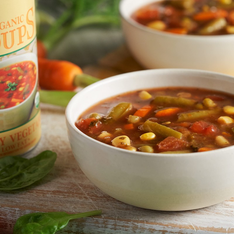 Amy's Soup, Vegan, Gluten Free, Organic Chunky Vegetable, Low Fat,