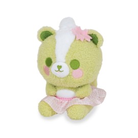 Cuddle Barn PlushGoals - Lil Series Sweetie The Grassy Skunk Kawaii Cute Plush Toy, 6 inches
