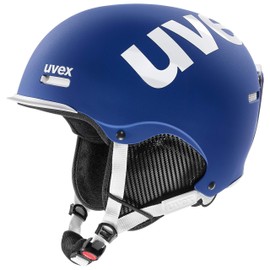 uvex hlmt 50 - Robust Ski Helmet for Men and Women - Individual Size Adjustment - Optimised Ventilation - Cobalt White Matt - 52-55 cm