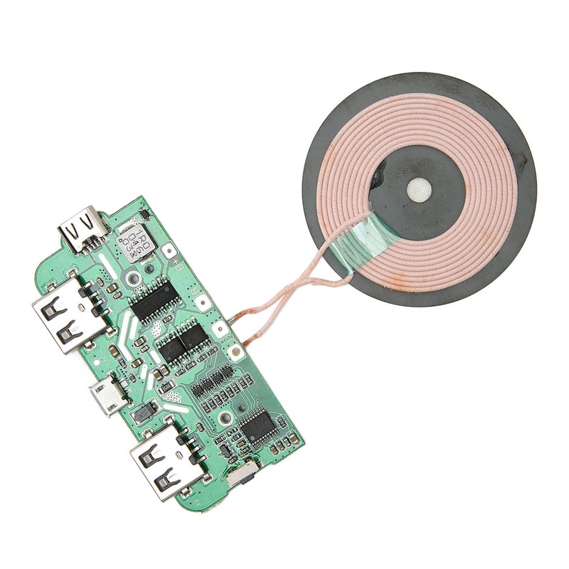 5W Wireless Charging Module Coil PCBA Circuit Board Dual USB