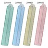 MOTion 209822 Slim Folding Ruler with Protractor, 11.8 inches (30