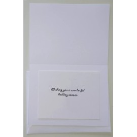 6 Christmas Cards Wolves in Snow Wolf Art Note Greeting Cards