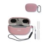 Case for JBL Endurance Race Wireless Earbuds,Soft Protective,Shockproof, BOVUGAC Silicone