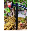 Kalolary 150PCS Drip Irrigation Kit Accessories Plant Watering System Adjustable