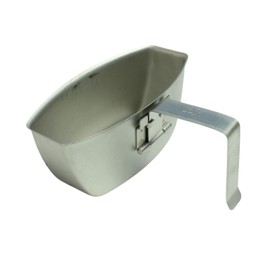 Bryburn Canteen Cup, Arctic, US Army Stainless Steel - Genuine USGI Unissued