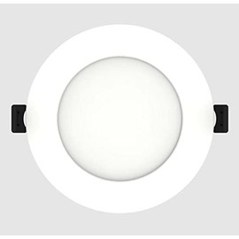 RAB WFRL4R99FA120WS Edge-Lit Wafer CCT Field Adjustable, 2700/3000/3500/4000/5000K All-in-one, No Housing Required (Smooth, 4")