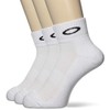 Oakley Men's Socks 3P Sock, ARCTIC WHITE