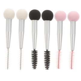 Gatuida 6Pcs Dual Ended Makeup Sponge Applicators for Blending Setting for Foundation Powders Creams Makeup Tools for Women and Ladies