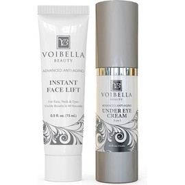 Instant Eye Lift Combo - Reduce the Appearance of Wrinkles, Eye Bags, Make Eyes Look Younger In Minutes - Advanced Eye Rejuvenation for Men and Women