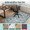Anidaroel 48"x60" Home Office Chair Mat for Hardwood Floor, Desk
